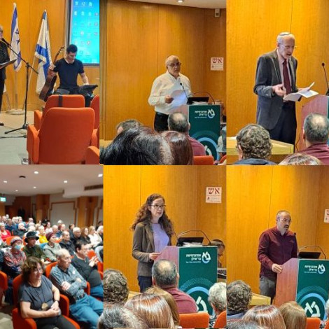השקת הספר ורשה היהודית במרכז ללימודי יידיש
